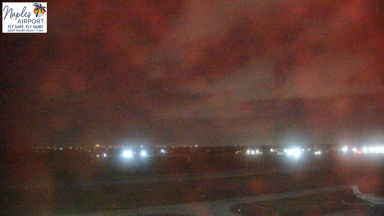 Thumbnail for current weather camera view from Naples Municipal Arpt Tower 104 ft elev in Naples, Florida