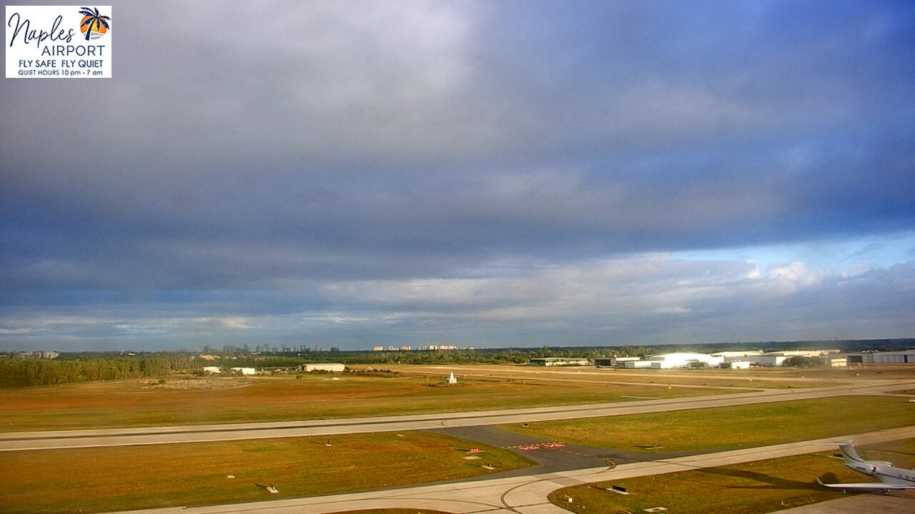 Thumbnail for current weather camera view from Naples Municipal Arpt Tower 104 ft elev in Naples, Florida
