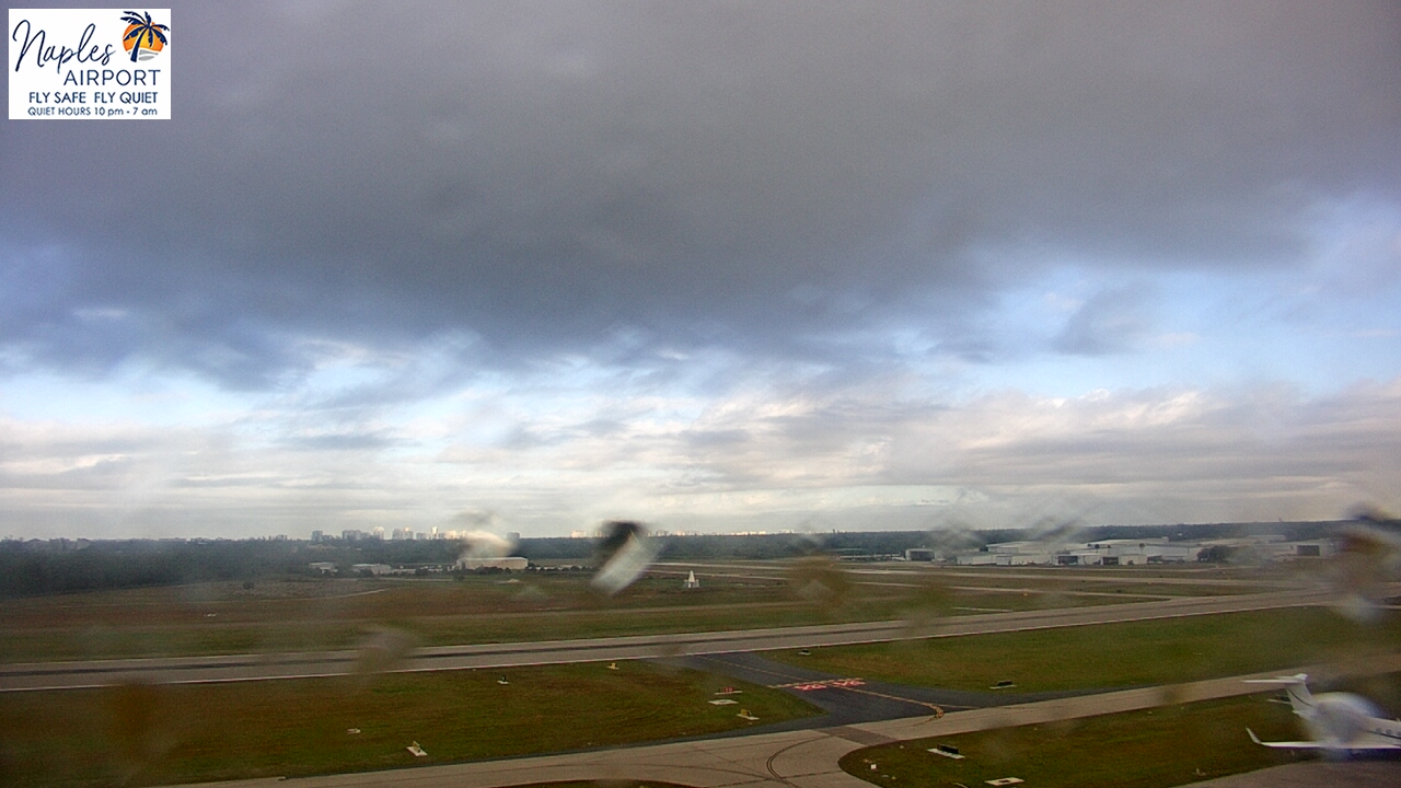 Thumbnail for current weather camera view from Naples Municipal Arpt Tower 104 ft elev in Naples, Florida