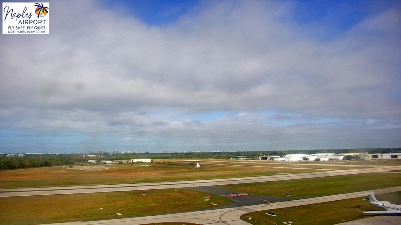 Thumbnail for current weather camera view from Naples Municipal Arpt Tower 104 ft elev in Naples, Florida