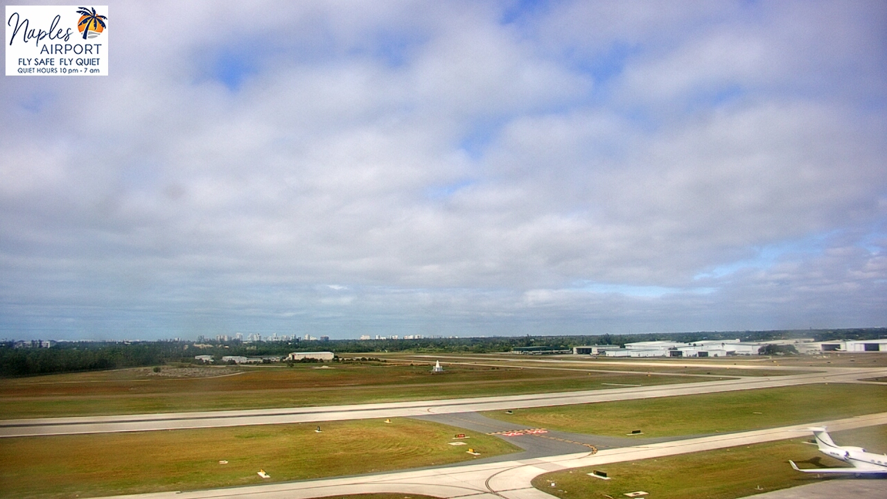 Thumbnail for current weather camera view from Naples Municipal Arpt Tower 104 ft elev in Naples, Florida