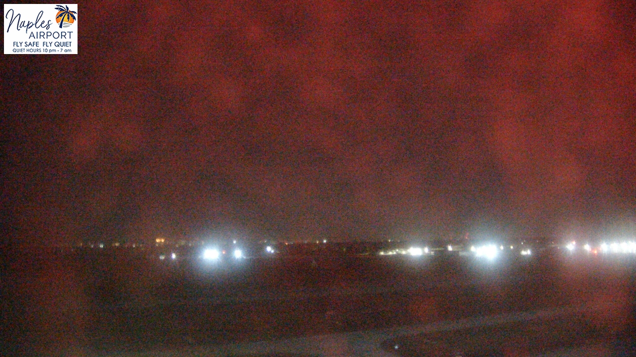 Thumbnail for current weather camera view from Naples Municipal Arpt Tower 104 ft elev in Naples, Florida
