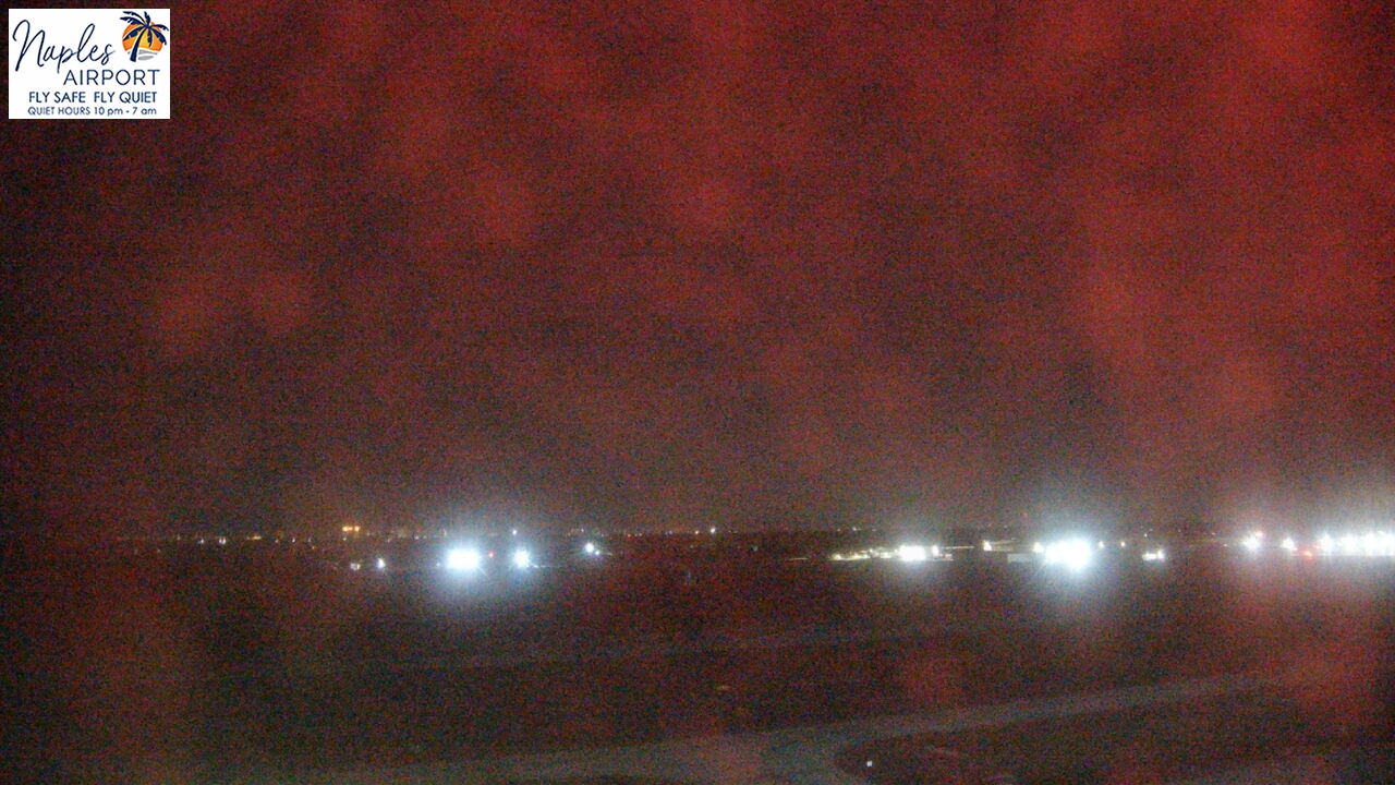 Thumbnail for current weather camera view from Naples Municipal Arpt Tower 104 ft elev in Naples, Florida