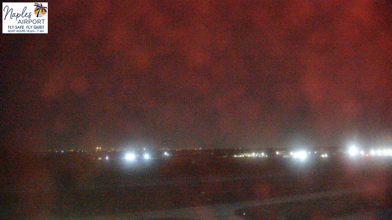 Thumbnail for current weather camera view from Naples Municipal Arpt Tower 104 ft elev in Naples, Florida