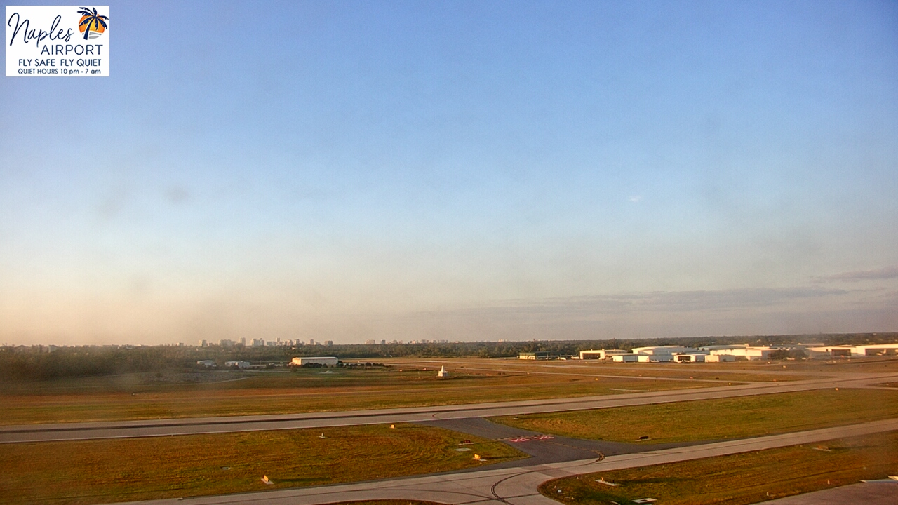 Thumbnail for current weather camera view from Naples Municipal Arpt Tower 104 ft elev in Naples, Florida