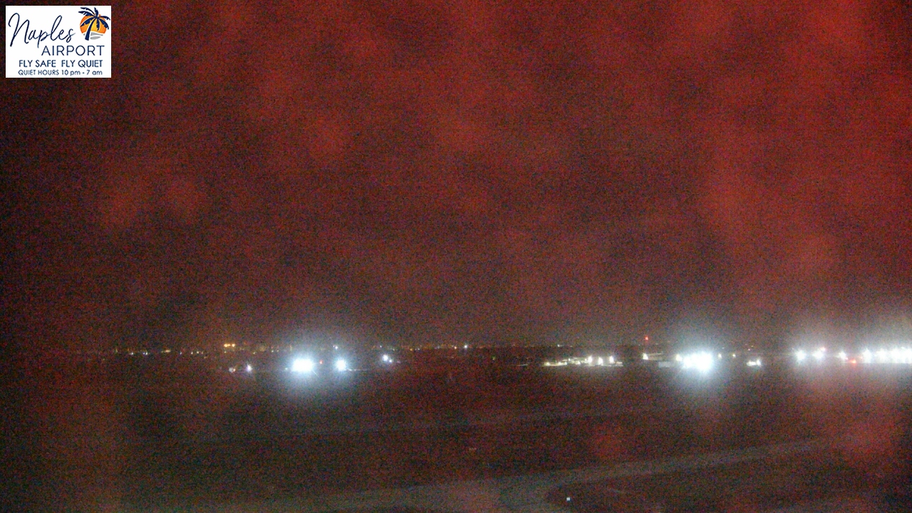 Thumbnail for current weather camera view from Naples Municipal Arpt Tower 104 ft elev in Naples, Florida