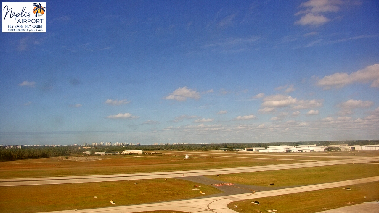 Thumbnail for current weather camera view from Naples Municipal Arpt Tower 104 ft elev in Naples, Florida