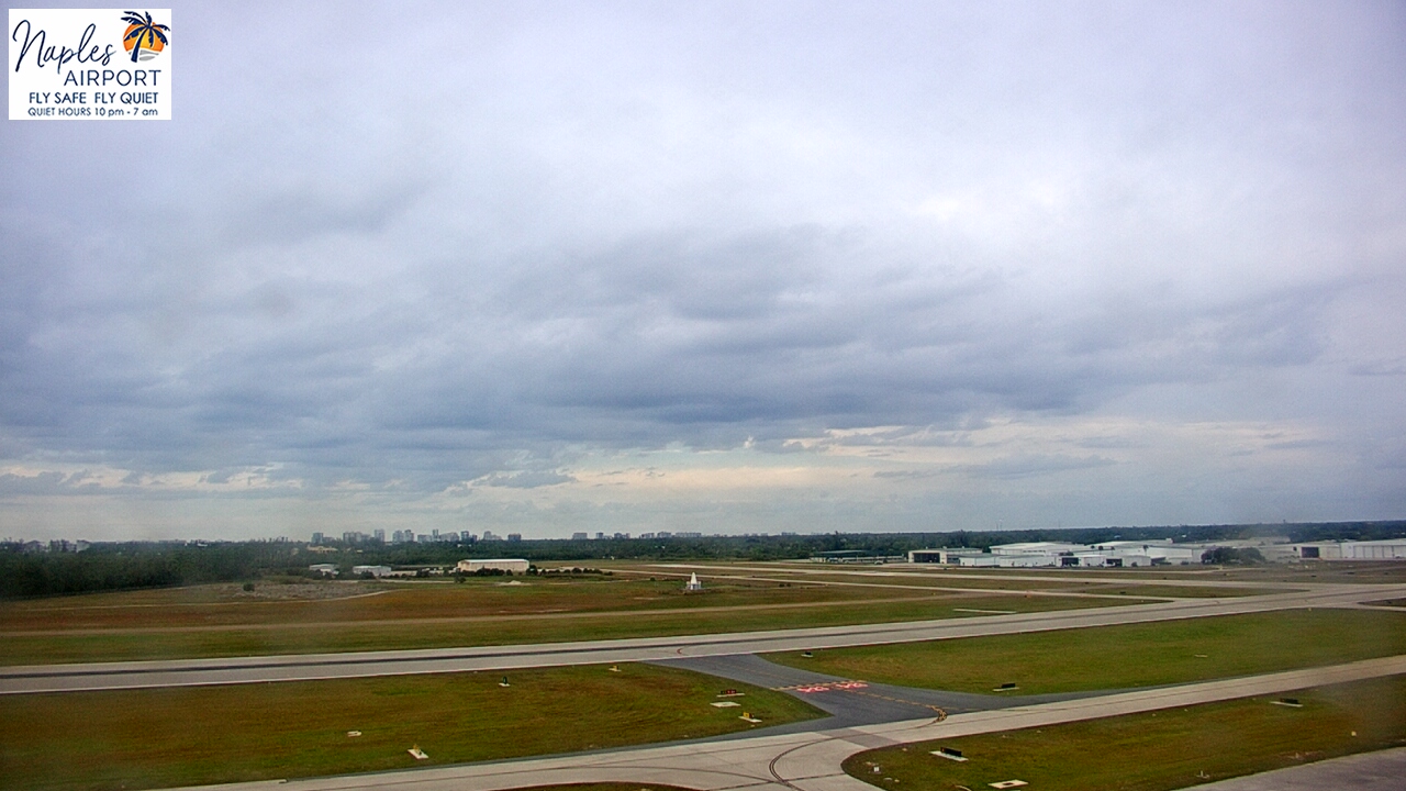 Thumbnail for current weather camera view from Naples Municipal Arpt Tower 104 ft elev in Naples, Florida