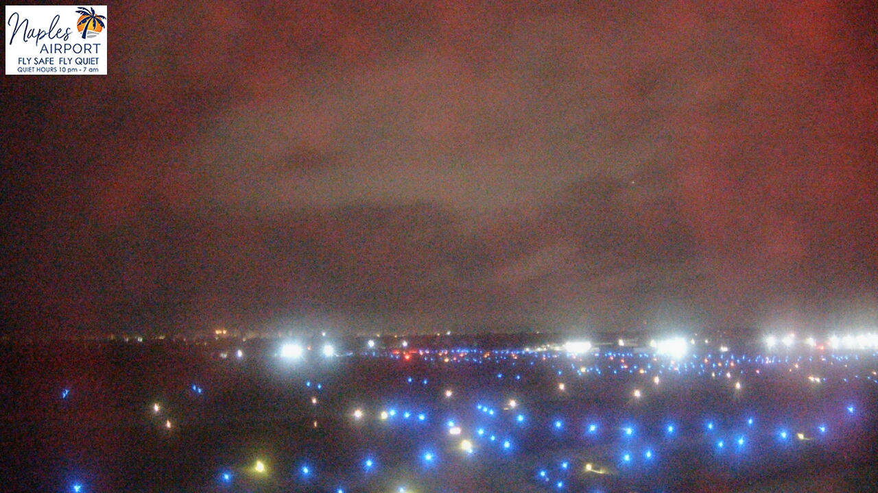 Thumbnail for current weather camera view from Naples Municipal Arpt Tower 104 ft elev in Naples, Florida