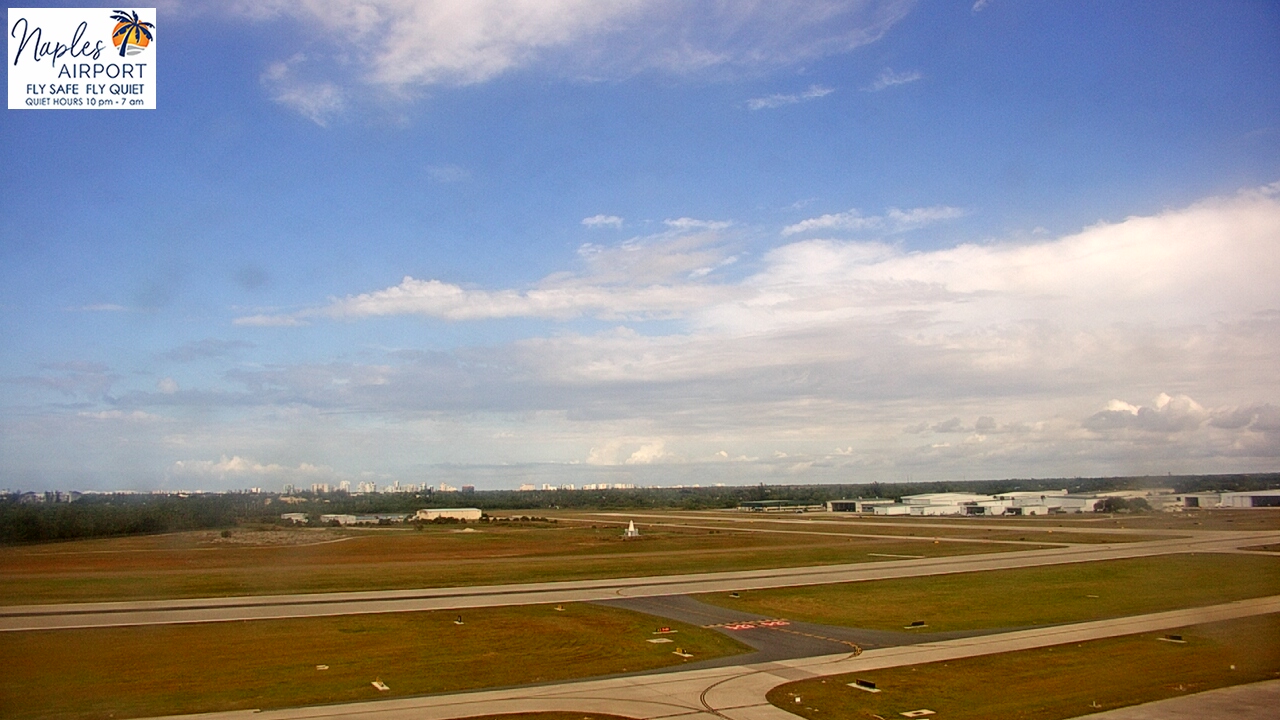 Thumbnail for current weather camera view from Naples Municipal Arpt Tower 104 ft elev in Naples, Florida