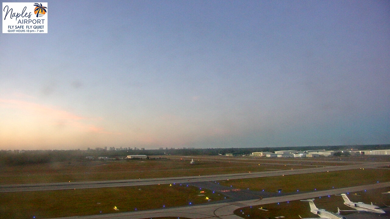 Thumbnail for current weather camera view from Naples Municipal Arpt Tower 104 ft elev in Naples, Florida