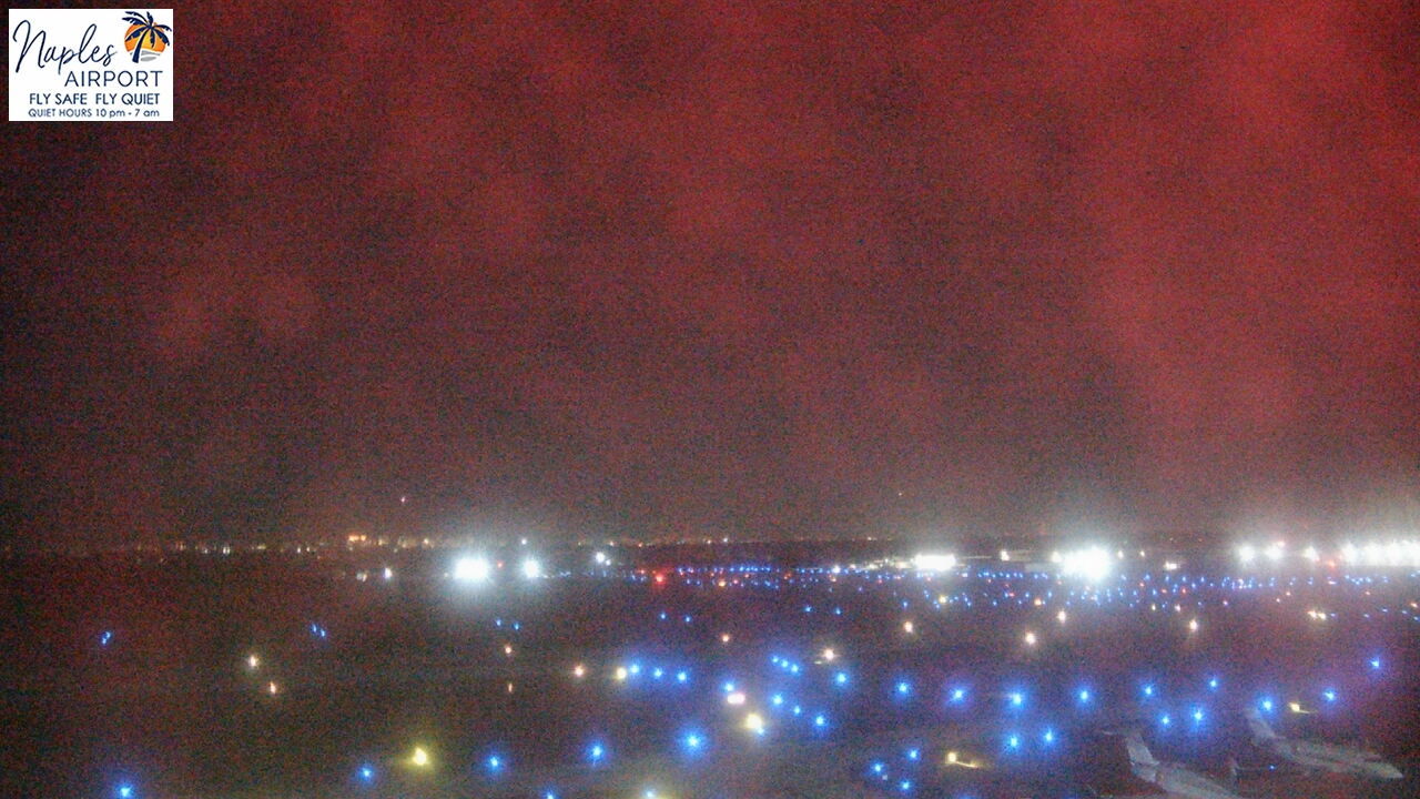 Thumbnail for current weather camera view from Naples Municipal Arpt Tower 104 ft elev in Naples, Florida