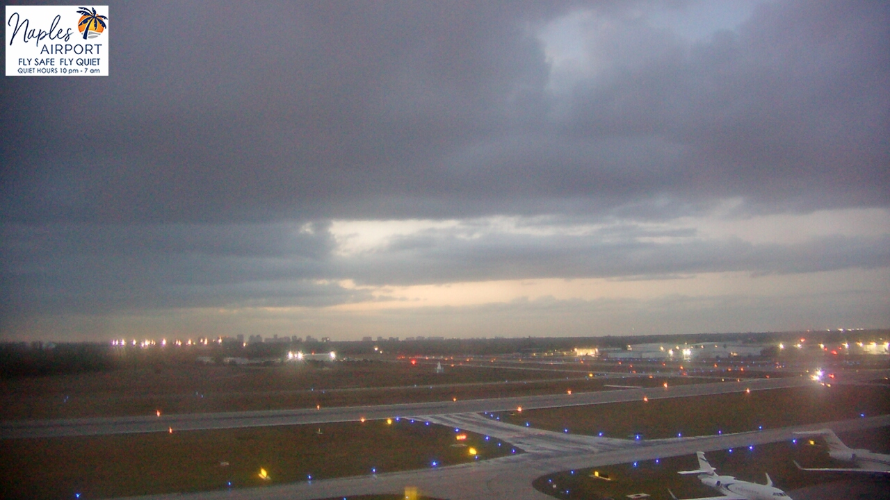Thumbnail for current weather camera view from Naples Municipal Arpt Tower 104 ft elev in Naples, Florida