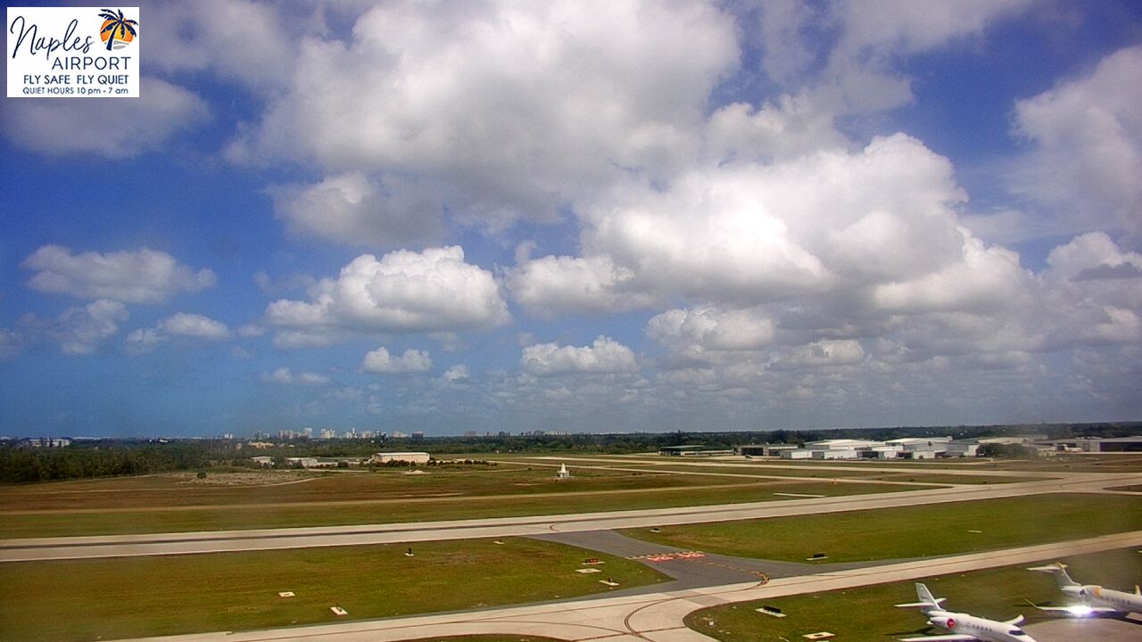Thumbnail for current weather camera view from Naples Municipal Arpt Tower 104 ft elev in Naples, Florida