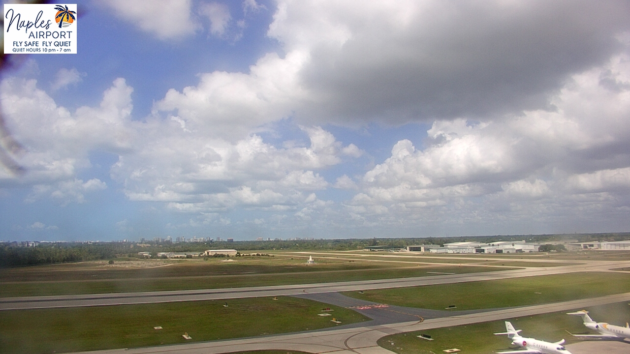 Thumbnail for current weather camera view from Naples Municipal Arpt Tower 104 ft elev in Naples, Florida