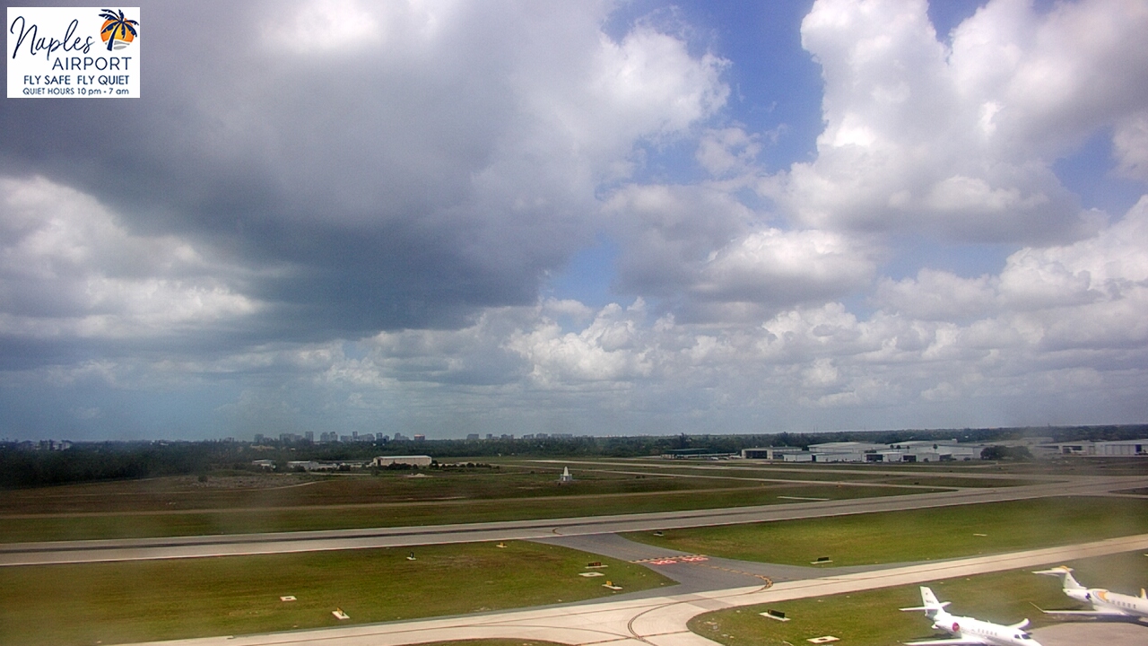 Thumbnail for current weather camera view from Naples Municipal Arpt Tower 104 ft elev in Naples, Florida