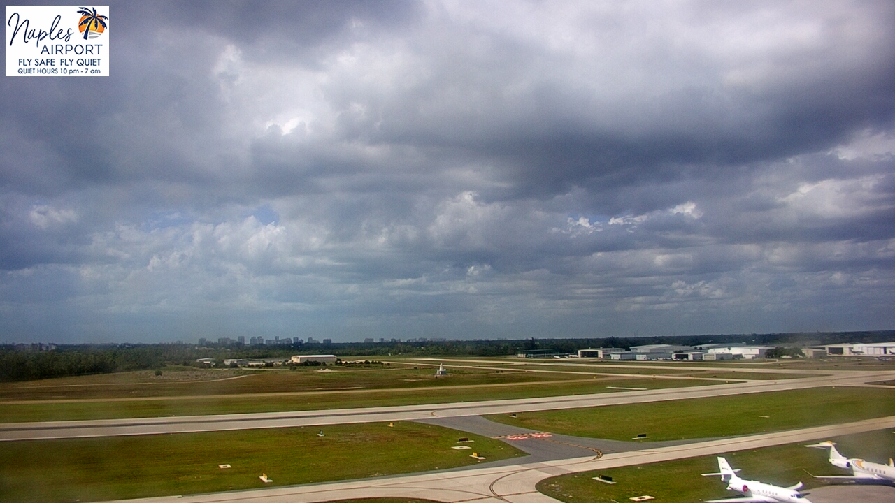 Thumbnail for current weather camera view from Naples Municipal Arpt Tower 104 ft elev in Naples, Florida