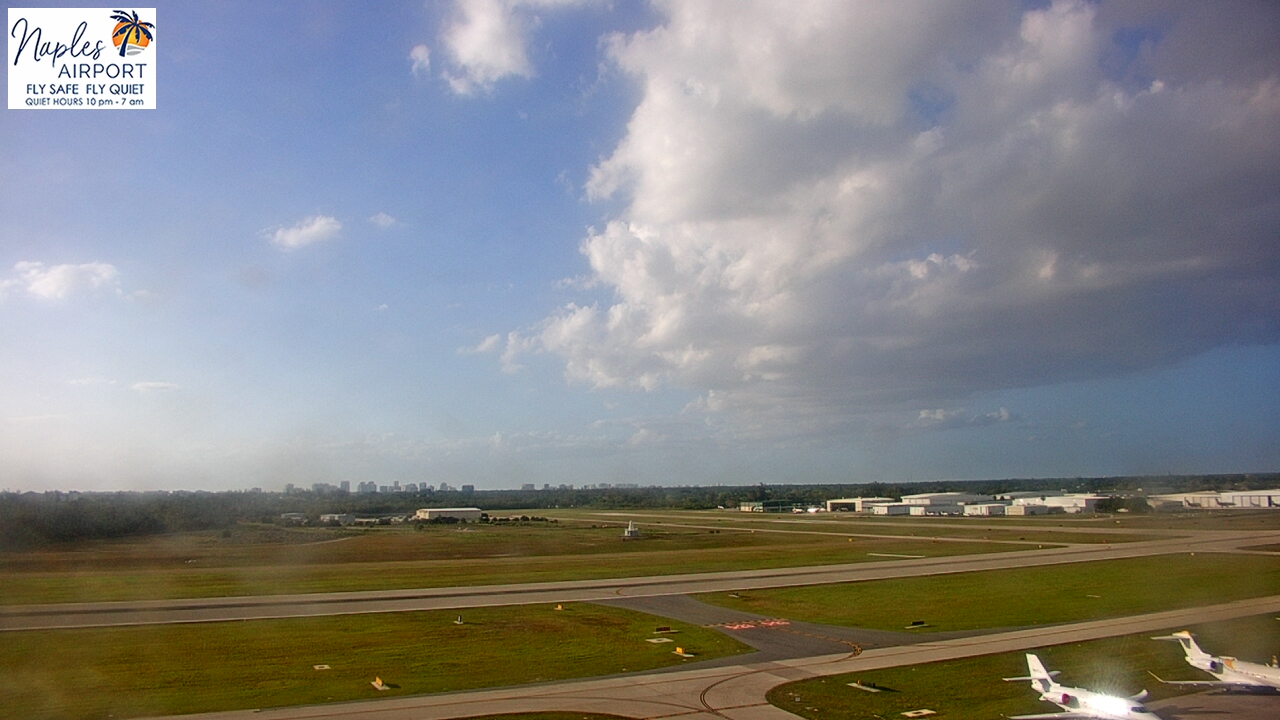 Thumbnail for current weather camera view from Naples Municipal Arpt Tower 104 ft elev in Naples, Florida