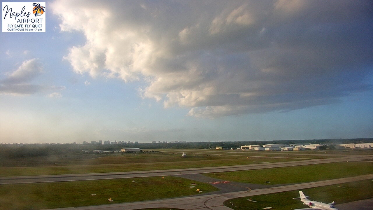 Thumbnail for current weather camera view from Naples Municipal Arpt Tower 104 ft elev in Naples, Florida