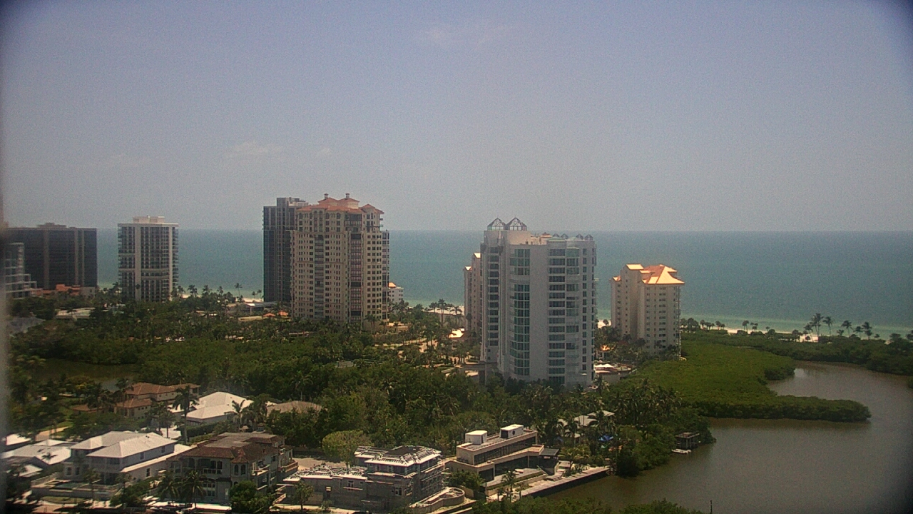 Thumbnail for current weather camera view from Naples Grande Beach Resort in Naples, Florida