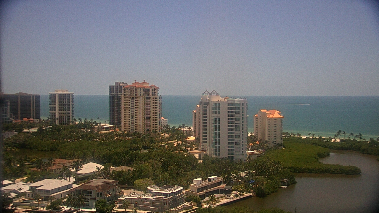 Thumbnail for current weather camera view from Naples Grande Beach Resort in Naples, Florida