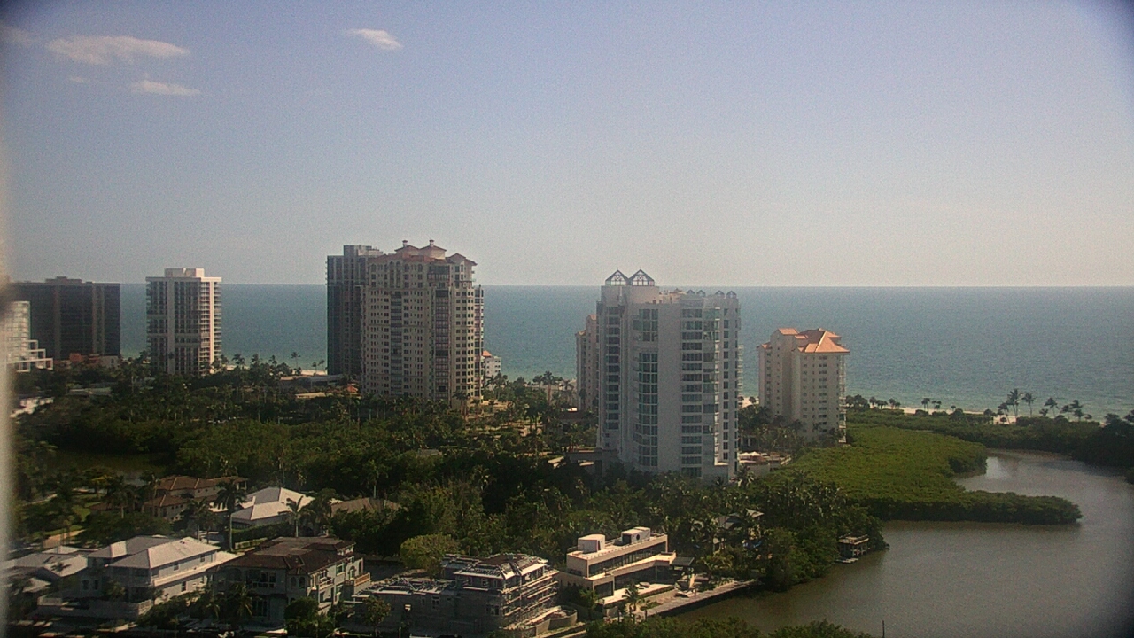 Thumbnail for current weather camera view from Naples Grande Beach Resort in Naples, Florida