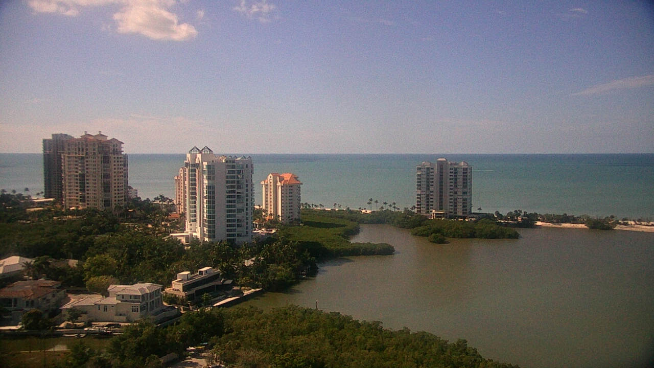 Thumbnail for current weather camera view from Naples Grande Beach Resort in Naples, Florida