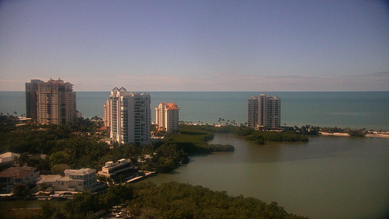 Thumbnail for current weather camera view from Naples Grande Beach Resort in Naples, Florida