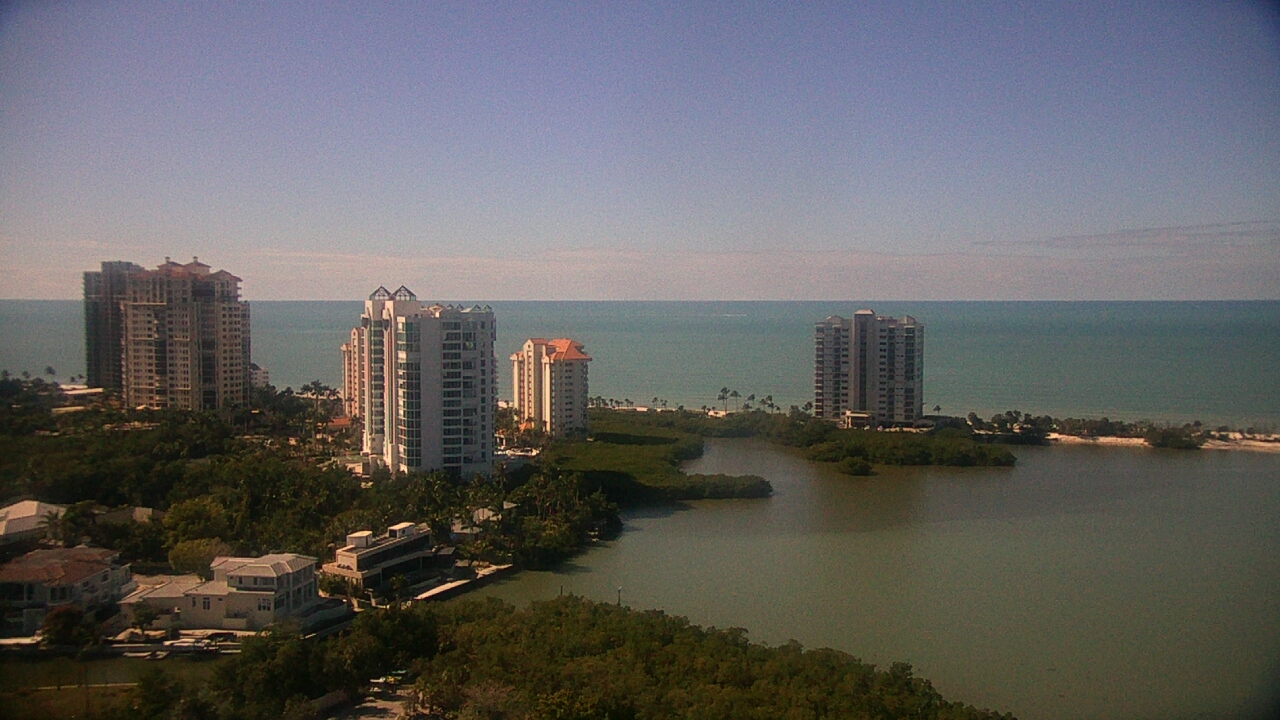 Thumbnail for current weather camera view from Naples Grande Beach Resort in Naples, Florida