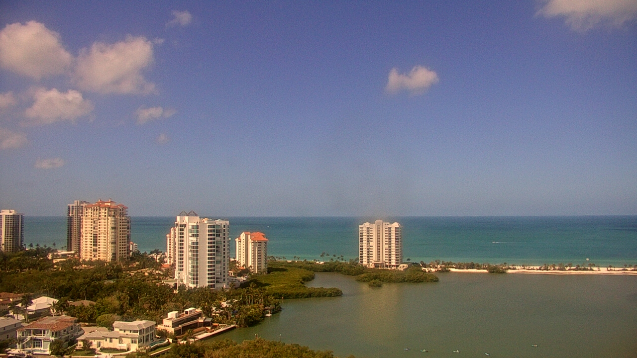 Thumbnail for current weather camera view from Naples Grande Beach Resort in Naples, Florida