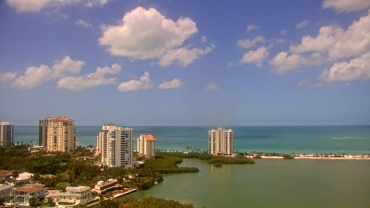 Thumbnail for current weather camera view from Naples Grande Beach Resort in Naples, Florida