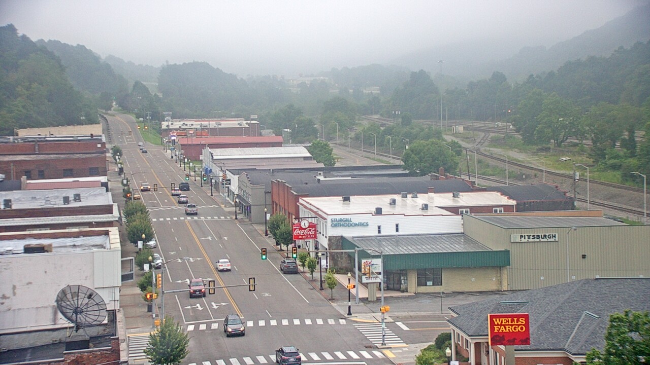 Thumbnail for current weather camera view from Hotel Norton in Norton, Virginia