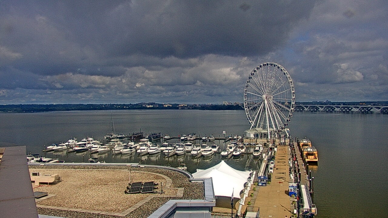 Thumbnail for current weather camera view from National Harbor in Oxon Hill, Maryland
