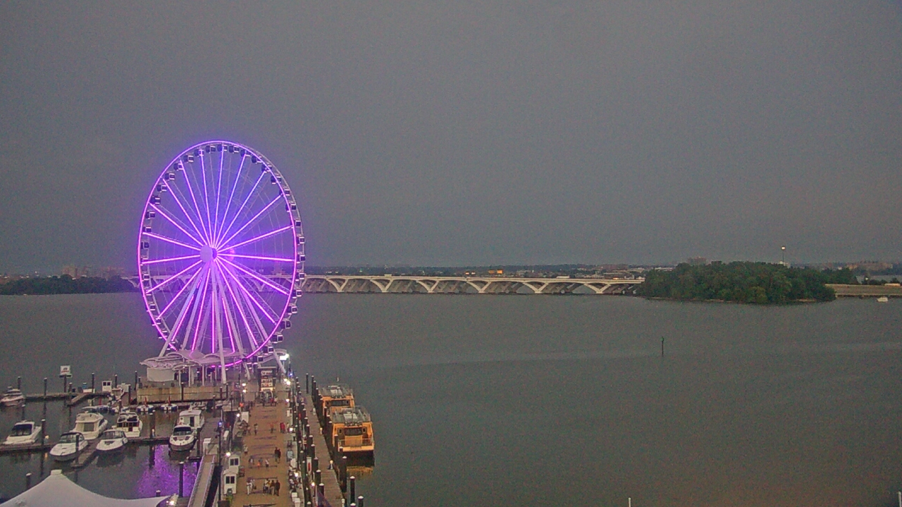 Thumbnail for current weather camera view from National Harbor in Oxon Hill, Maryland