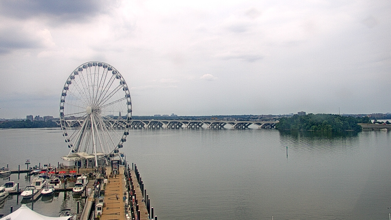 Thumbnail for current weather camera view from National Harbor in Oxon Hill, Maryland