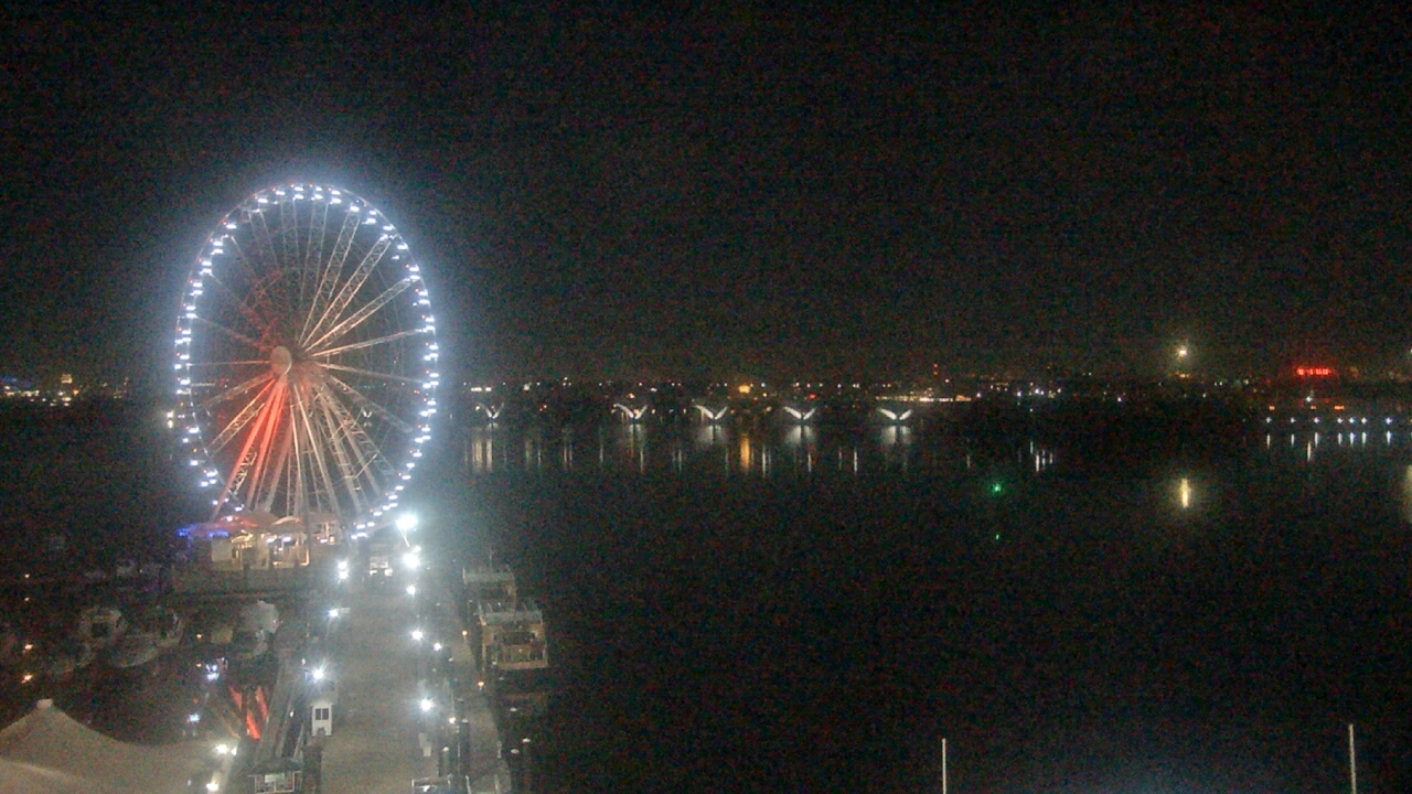 Thumbnail for current weather camera view from National Harbor in Oxon Hill, Maryland