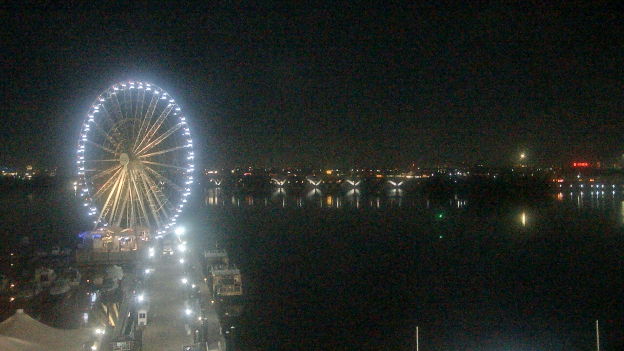 Thumbnail for current weather camera view from National Harbor in Oxon Hill, Maryland