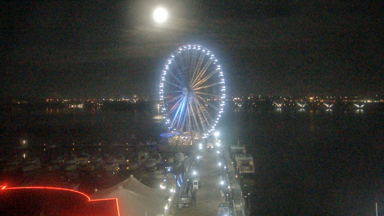 Thumbnail for current weather camera view from National Harbor in Oxon Hill, Maryland