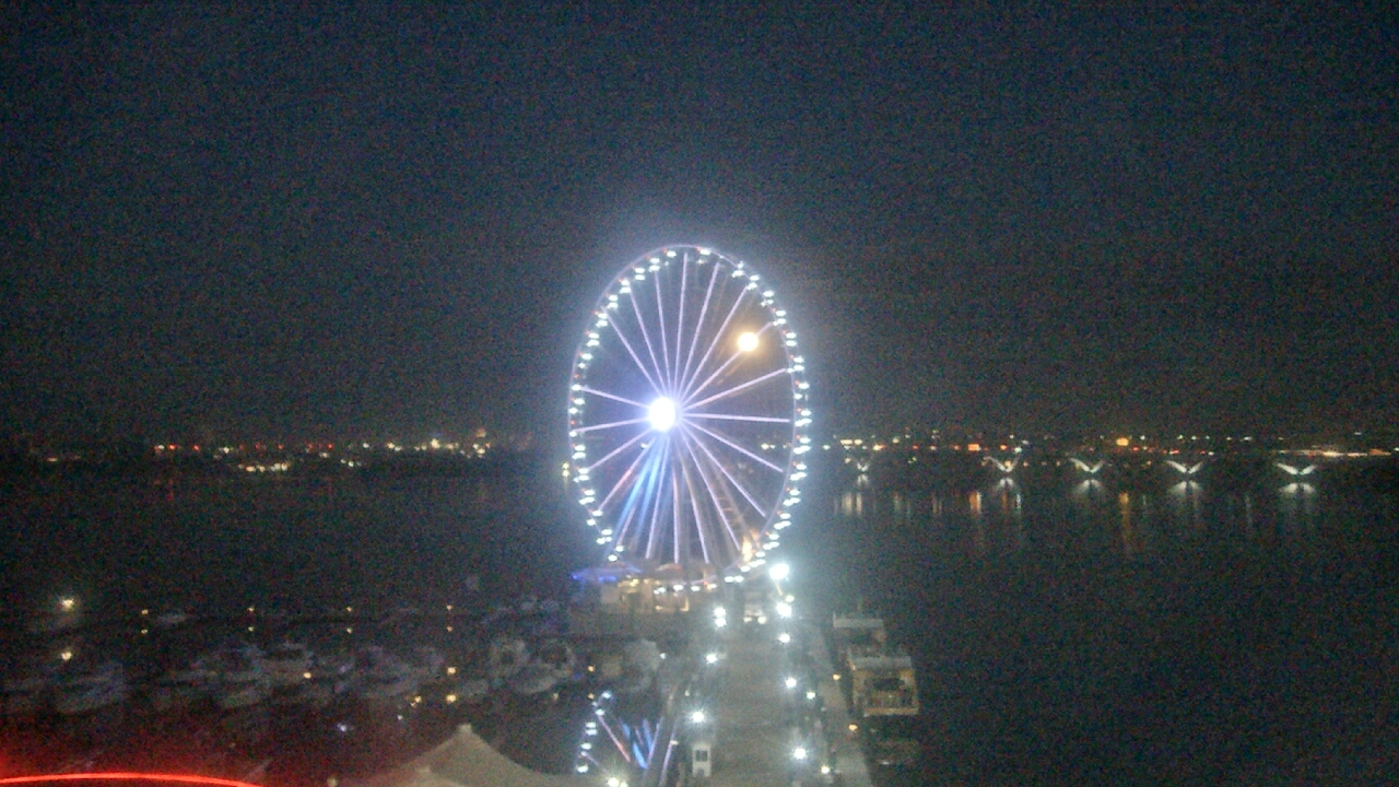 Thumbnail for current weather camera view from National Harbor in Oxon Hill, Maryland