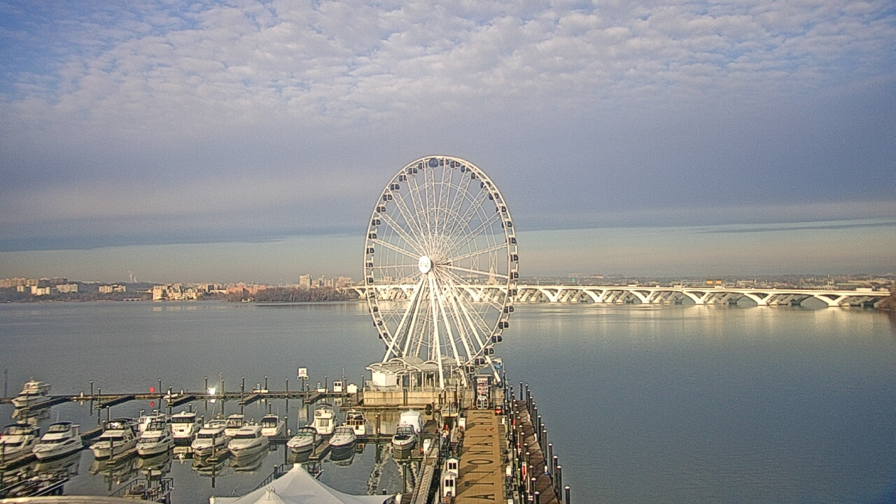 Thumbnail for current weather camera view from National Harbor in Oxon Hill, Maryland