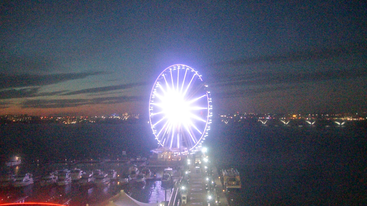 Thumbnail for current weather camera view from National Harbor in Oxon Hill, Maryland