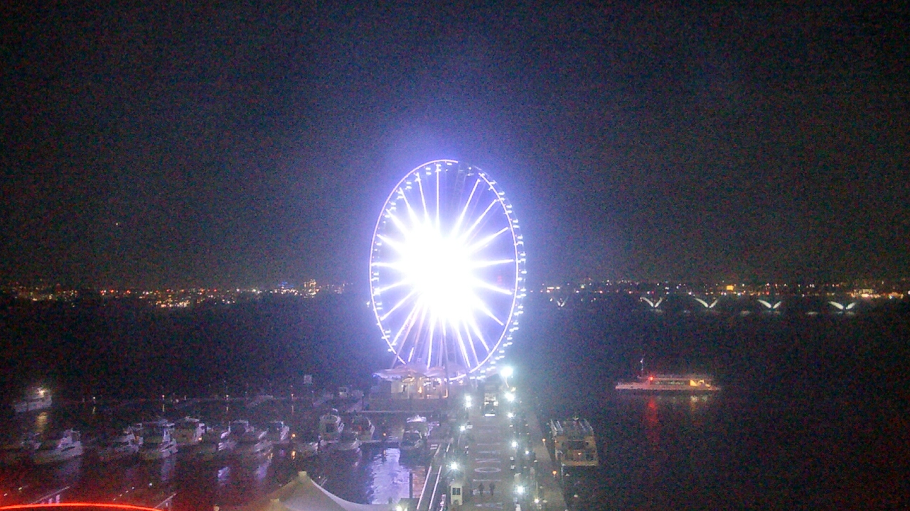 Thumbnail for current weather camera view from National Harbor in Oxon Hill, Maryland