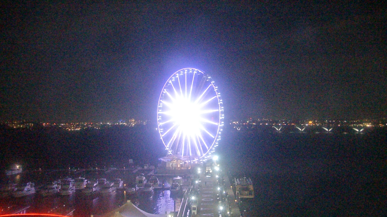 Thumbnail for current weather camera view from National Harbor in Oxon Hill, Maryland