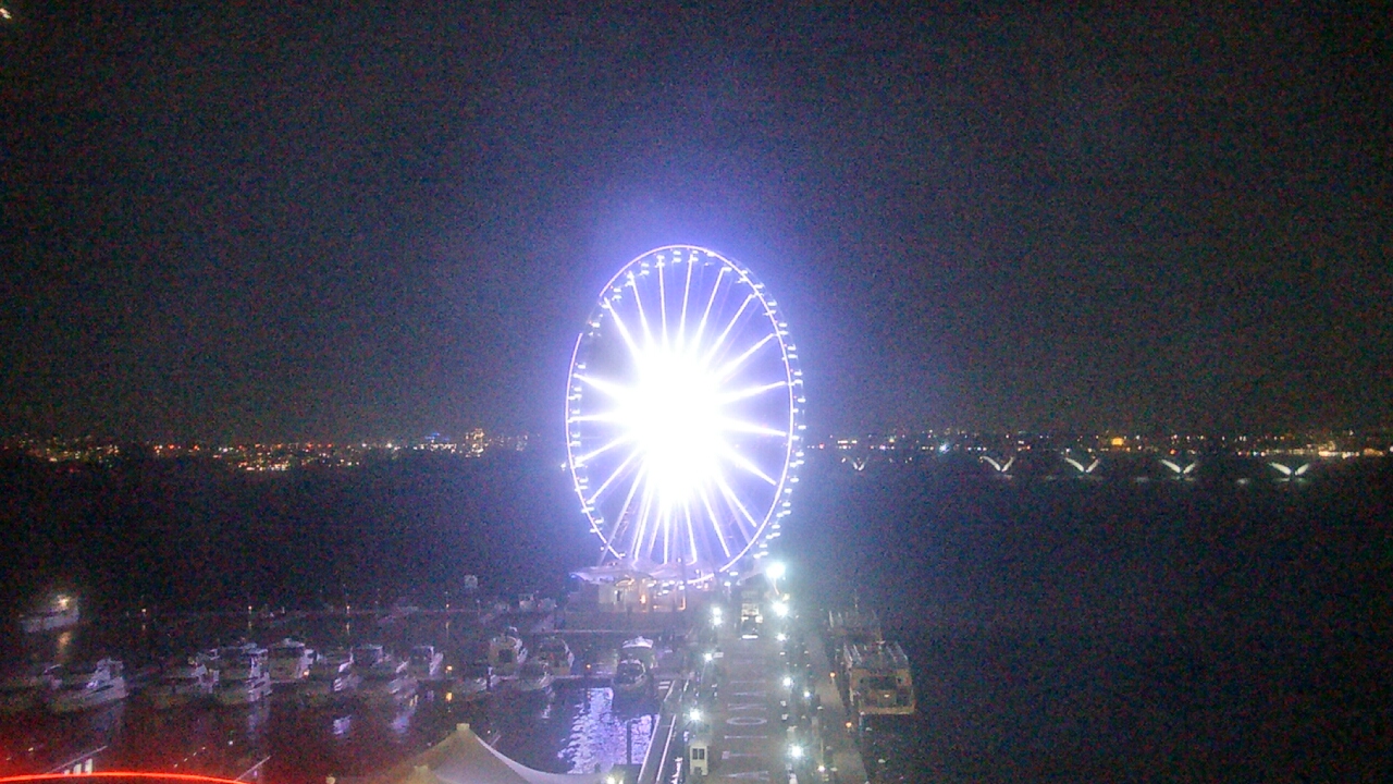 Thumbnail for current weather camera view from National Harbor in Oxon Hill, Maryland