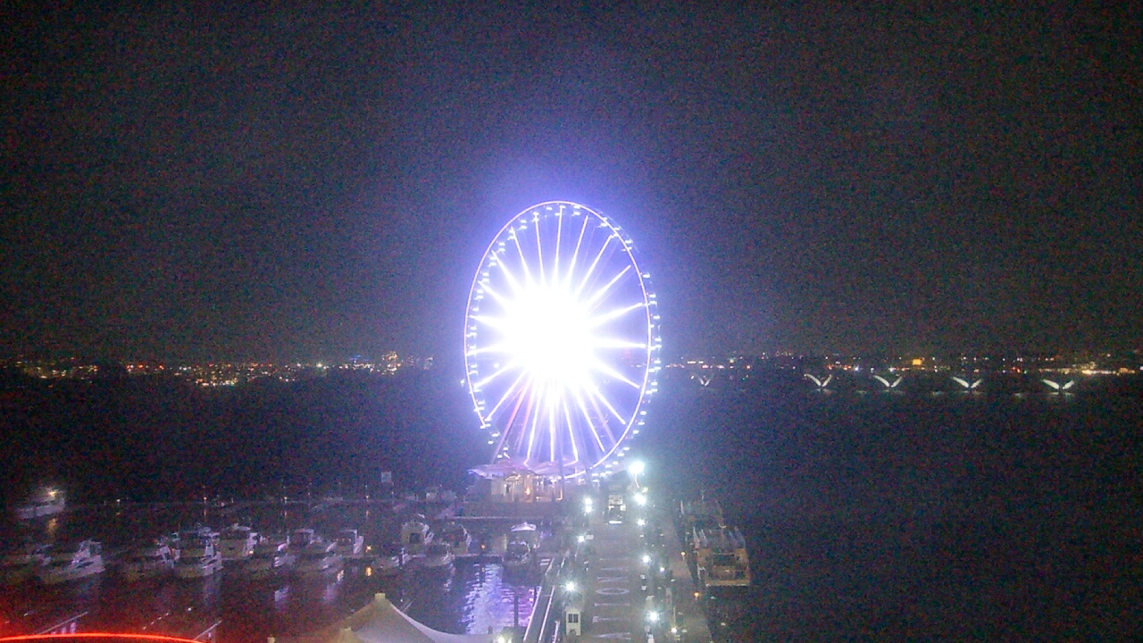 Thumbnail for current weather camera view from National Harbor in Oxon Hill, Maryland