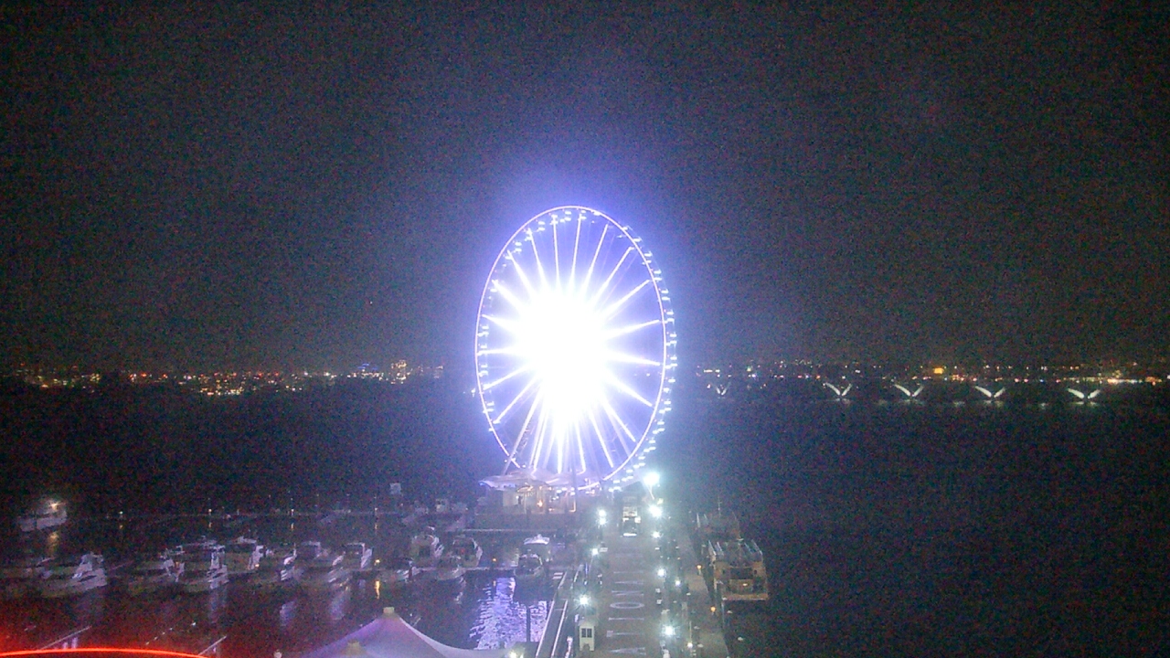 Thumbnail for current weather camera view from National Harbor in Oxon Hill, Maryland