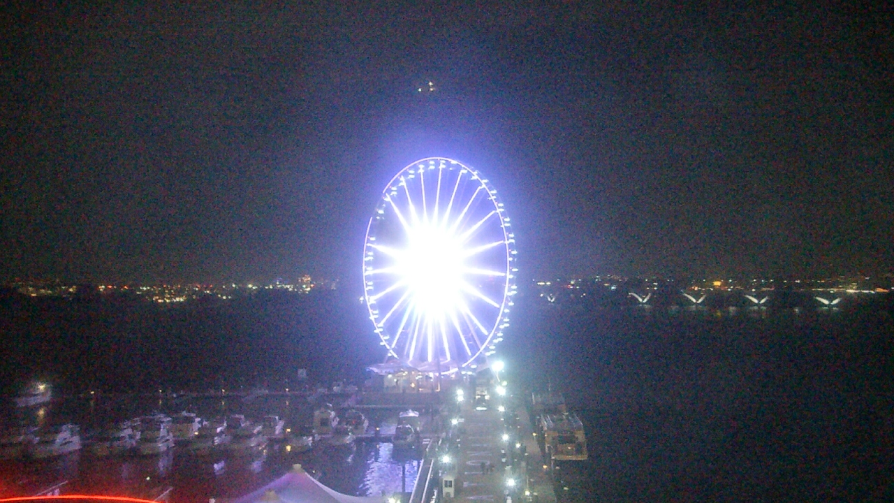 Thumbnail for current weather camera view from National Harbor in Oxon Hill, Maryland