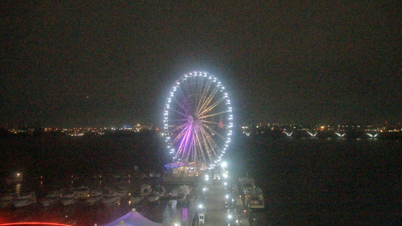 Thumbnail for current weather camera view from National Harbor in Oxon Hill, Maryland