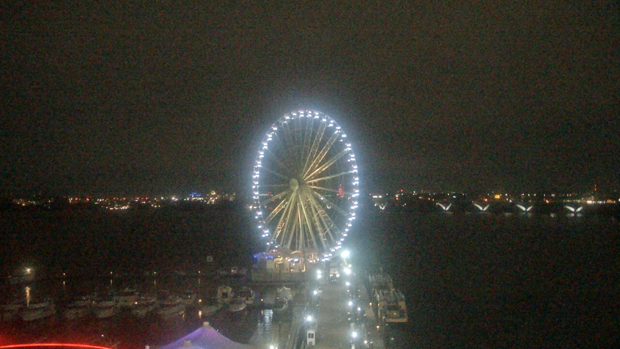 Thumbnail for current weather camera view from National Harbor in Oxon Hill, Maryland