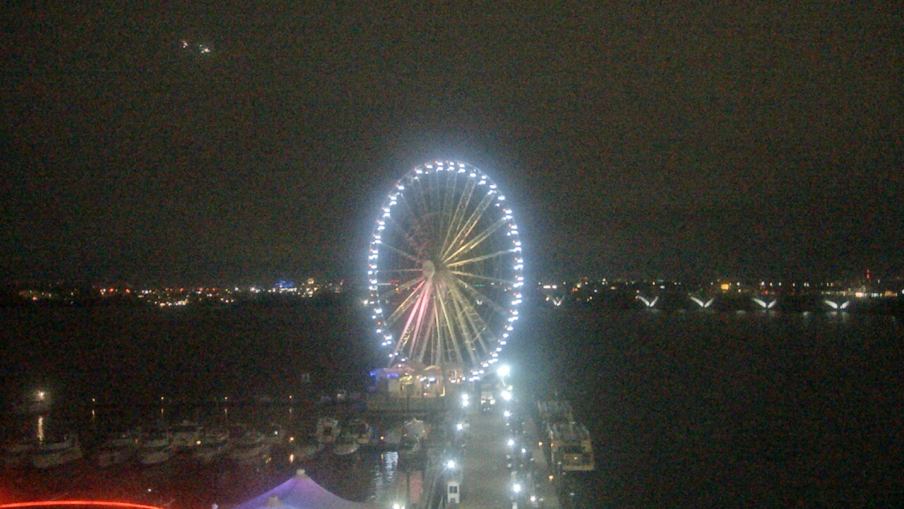 Thumbnail for current weather camera view from National Harbor in Oxon Hill, Maryland